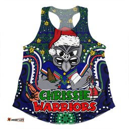 Amazing Aussie New Zealand Warriors Christmas Custom Christmas Knit Patterns Vintage Jersey Ugly Women Tank Top
