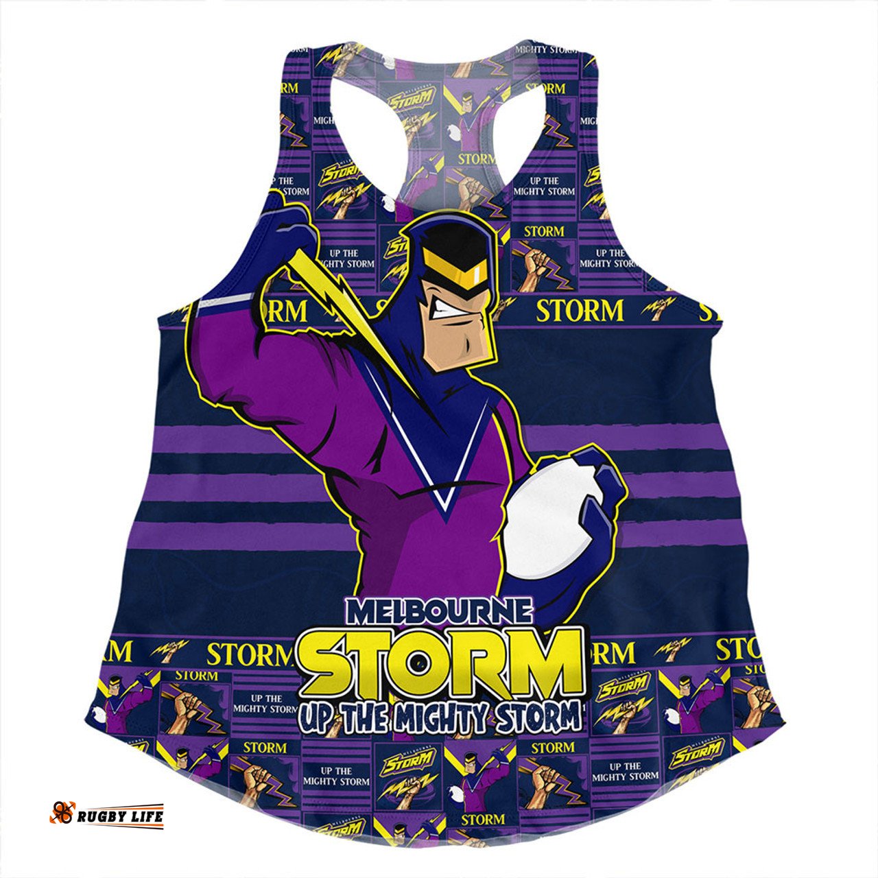 Amazing Aussie Melbourne Storm Champion���s Pride Comic Style Women Tank Top
