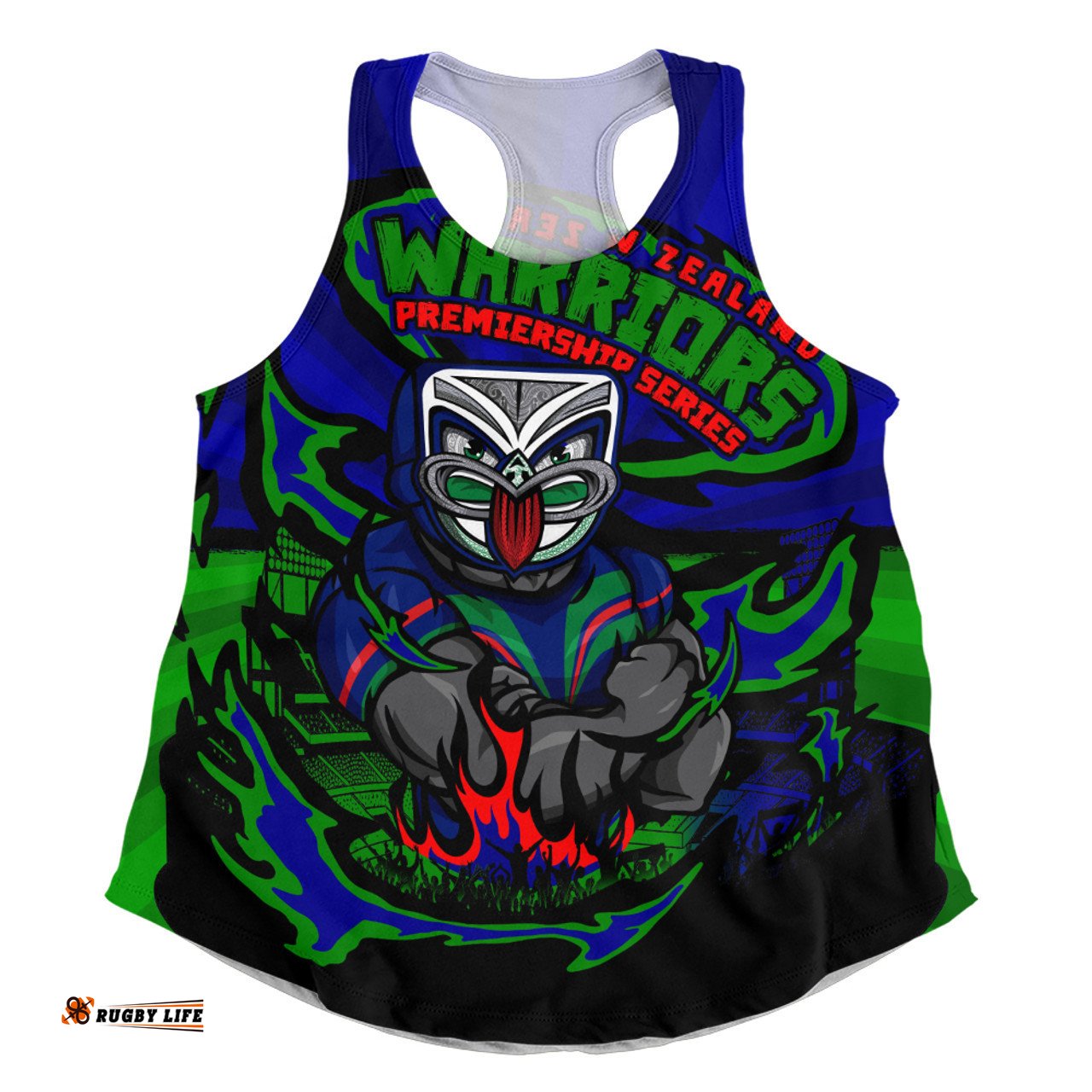 Amazing Aussie New Zealand Warriors Premiership Series Sports Gear Women Tank Top