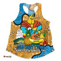 Amazing Aussie Gold Coast Titans Custom Australian Big Things Women Tank Top