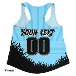Amazing Aussie Cronulla Sutherland Sharks Heart Of A Fighter Tough And Fearless Women Tank Top