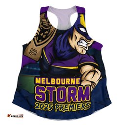 Amazing Aussie Melbourne Storm Unleash Power In The Ultimate Battle Women Tank Top