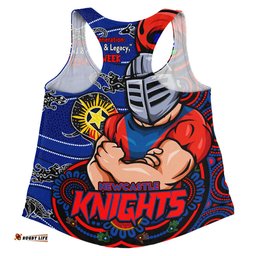 Amazing Aussie Newcastle Knights Spirit Of NAIDOC Series Women Tank Top