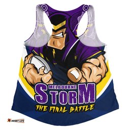 Amazing Aussie Melbourne Storm Final Clash Battle Edition Women Tank Top