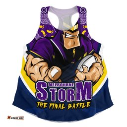Amazing Aussie Melbourne Storm Final Clash Battle Edition Women Tank Top