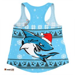 Amazing Aussie Cronulla Sutherland Sharks Christmas Custom Special Ugly Christmas Women Tank Top