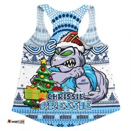 Amazing Aussie New South Wales Blues Aussie Ugly Christmas For Die Hard Fan Supporters Women Tank Top