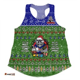 Amazing Aussie New Zealand Warriors Christmas Custom Chrissie Spirit Women Tank Top