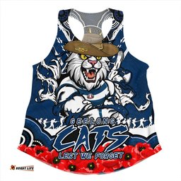 Amazing Aussie Geelong Cats Ripped Legacy Of The Game The ANZAC Spirit Lives On Women Tank Top