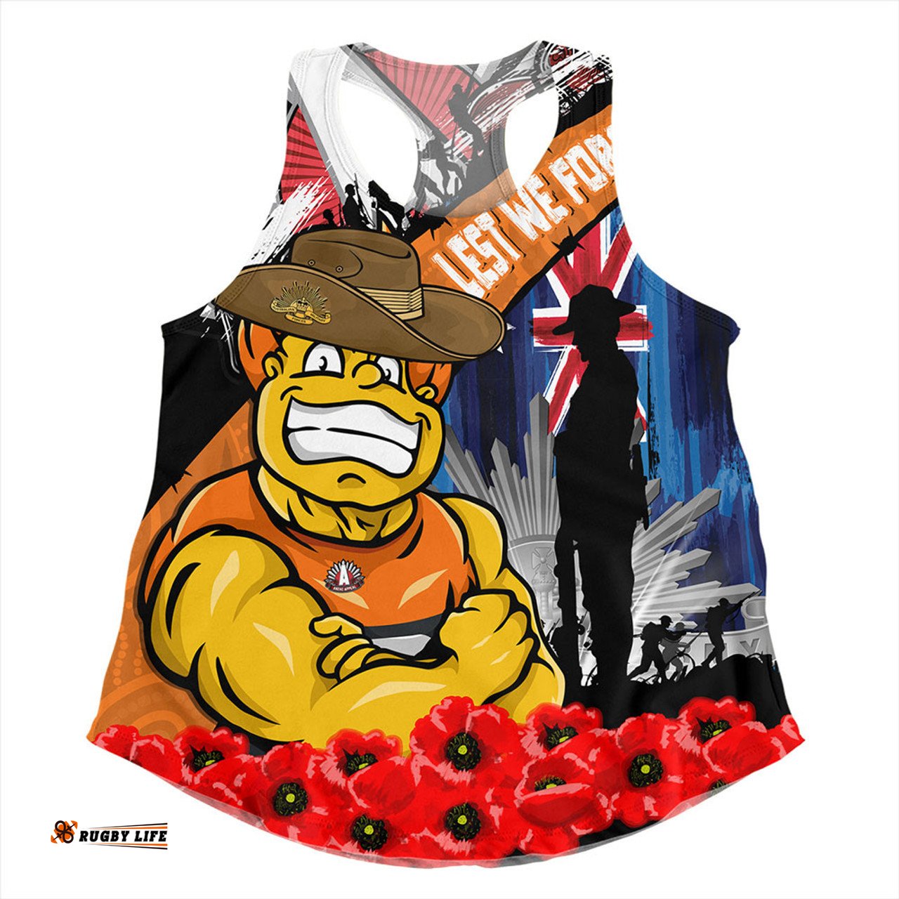 Amazing Aussie GWS GIANTS Anzac Day Honor United In Spirit Women Tank Top