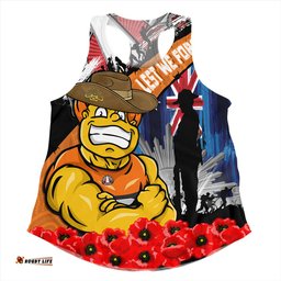 Amazing Aussie GWS GIANTS Anzac Day Honor United In Spirit Women Tank Top