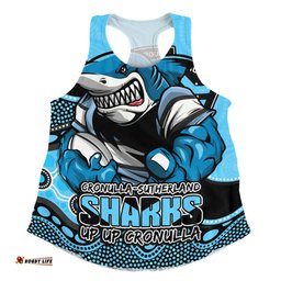 Amazing Aussie Cronulla Sutherland Sharks Battle For Glory Rugby Finals Edition Women Tank Top