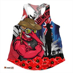 Amazing Aussie Essendon Anzac Day Honor United In Spirit Women Tank Top