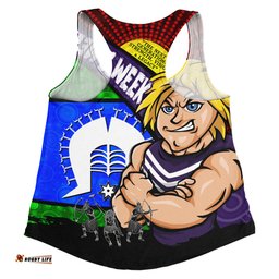 Amazing Aussie Fremantle NAIDOC Week Pride Edition Women Tank Top