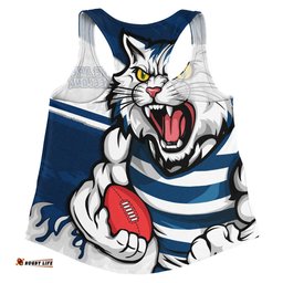 Amazing Aussie Geelong Cats Defend The Pride Women Tank Top