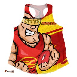Amazing Aussie Gold Coast SUNS Defend The Pride Women Tank Top