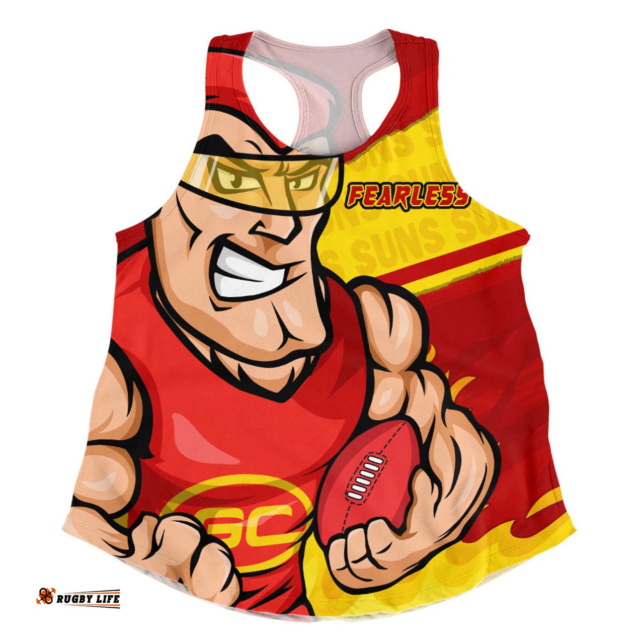 Amazing Aussie Gold Coast SUNS Defend The Pride Women Tank Top