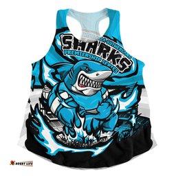 Amazing Aussie Cronulla Sutherland Sharks Premiership Series Sports Gear Women Tank Top