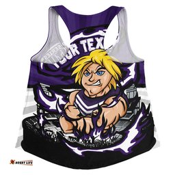 Amazing Aussie Fremantle Premiership Series Flame Edition Women Tank Top