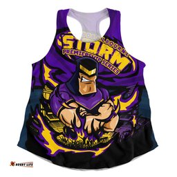 Amazing Aussie Melbourne Storm Premiership Series Sports Gear Women Tank Top