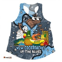 Amazing Aussie New South Wales Cockroaches Custom Australian Big Things Women Tank Top