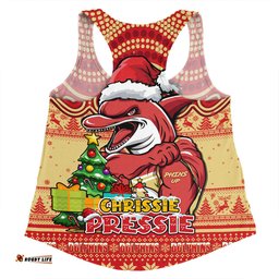 Amazing Aussie Redcliffe Dolphins Aussie Ugly Christmas For Die Hard Fan Supporters Women Tank Top