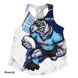 Amazing Aussie New South Wales Blues Battleborn Blues Women Tank Top