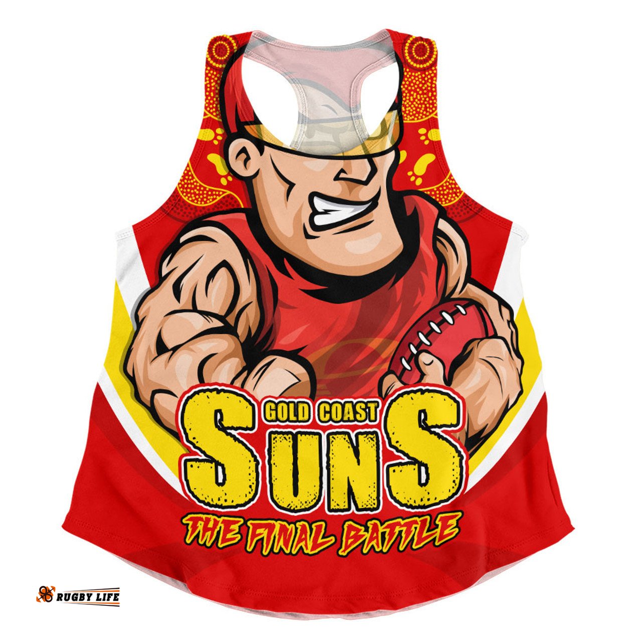Amazing Aussie Gold Coast SUNS Final Clash Battle Edition Women Tank Top