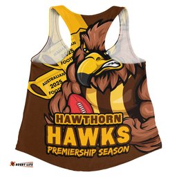 Amazing Aussie Hawthorn Australian Football Finals Premiership Spirit Women Tank Top