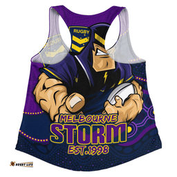 Amazing Aussie Melbourne Storm Battle For Glory Rugby Finals Edition Women Tank Top