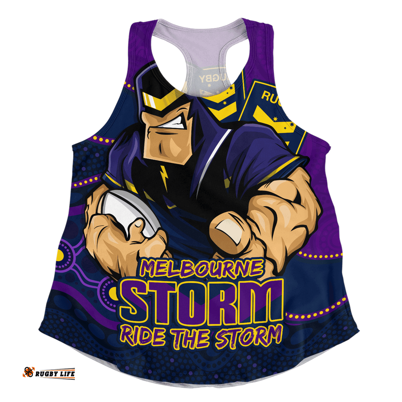 Amazing Aussie Melbourne Storm Battle For Glory Rugby Finals Edition Women Tank Top