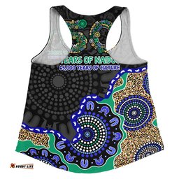 Amazing Aussie Indigenous Australian Aboriginal NAIDOC Fifty Years Cultural Celebration Edition Women Tank Top