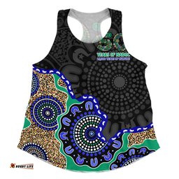 Amazing Aussie Indigenous Australian Aboriginal NAIDOC Fifty Years Cultural Celebration Edition Women Tank Top