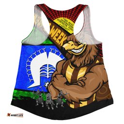 Amazing Aussie Hawthorn NAIDOC Week Pride Edition Women Tank Top