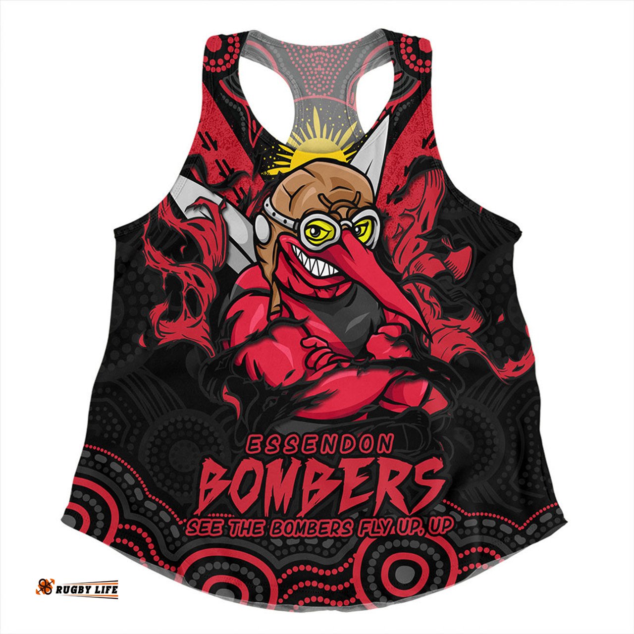 Amazing Aussie Essendon Ripped Legacy Of The Game Women Tank Top