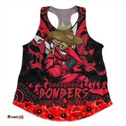 Amazing Aussie Essendon Ripped Legacy Of The Game The ANZAC Spirit Lives On Women Tank Top