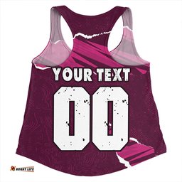 Amazing Aussie Queensland Maroons QLD Rampage Cane Toad Edition Women Tank Top