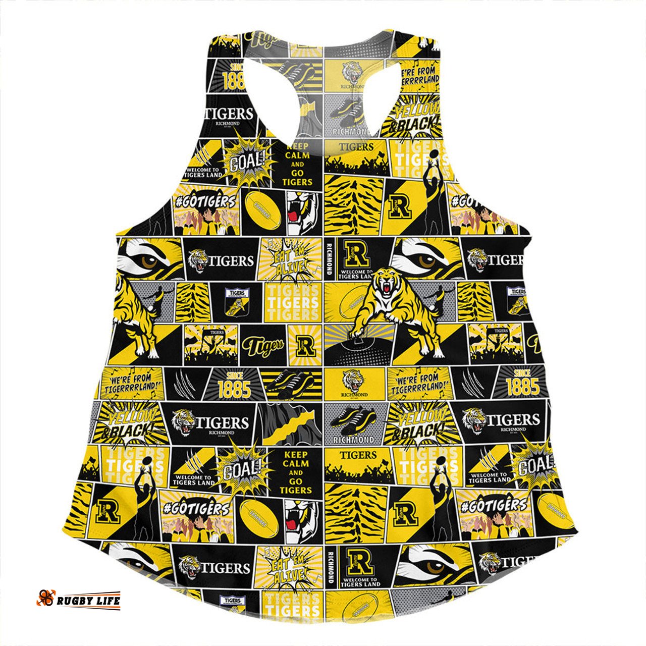 Amazing Aussie Richmond Legacy Of The Pride Comic Style Women Tank Top