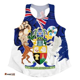 Amazing Aussie Queensland Power Pride And Heritage Crest Women Tank Top