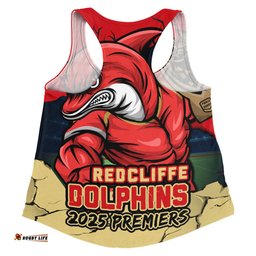 Amazing Aussie Redcliffe Dolphins Unleash Power In The Ultimate Battle Women Tank Top