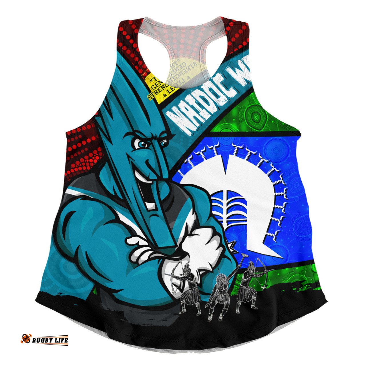 Amazing Aussie Port Adelaide NAIDOC Week Pride Edition Women Tank Top