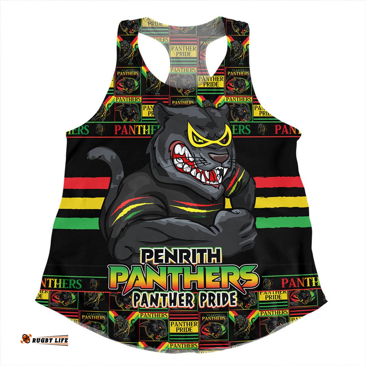 Amazing Aussie Penrith Panthers Champion���s Pride Comic Style Women Tank Top