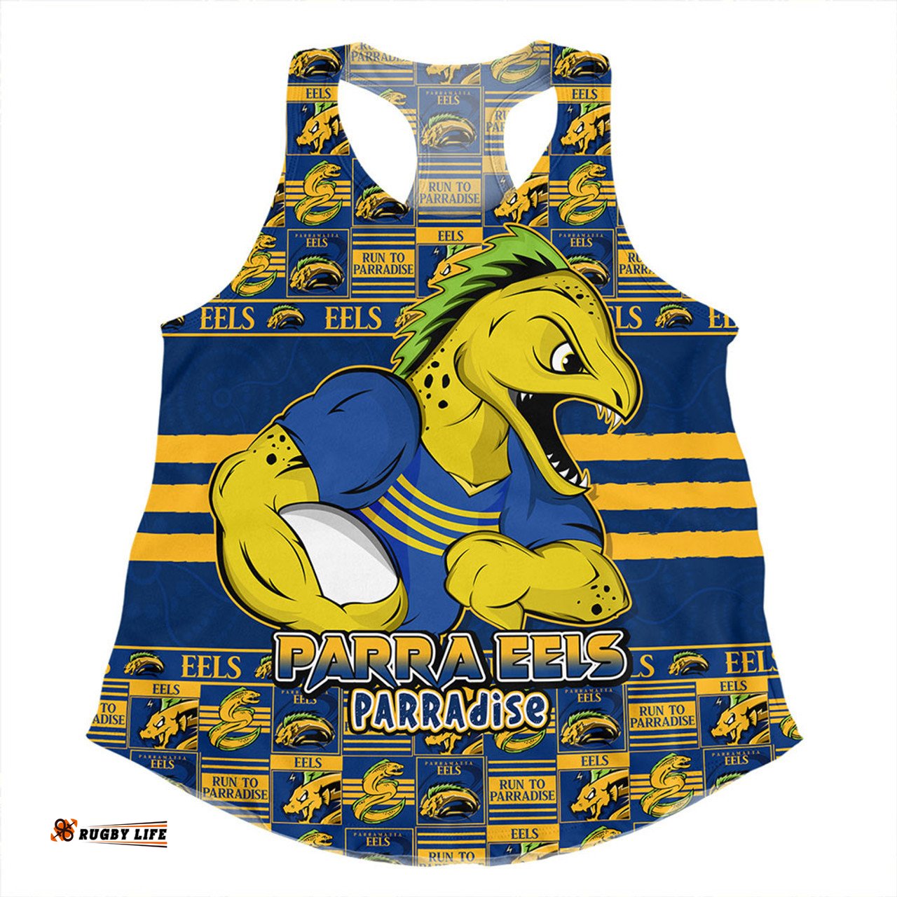 Amazing Aussie Parramatta Eels Champion���s Pride Comic Style Women Tank Top