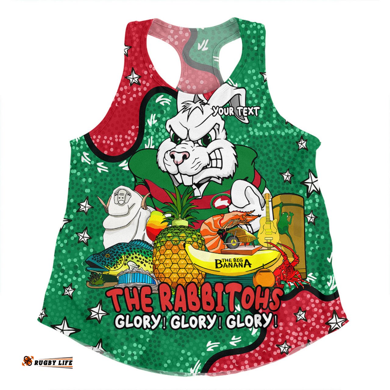Amazing Aussie South Sydney Rabbitohs Australian Big Things Women Tank Top