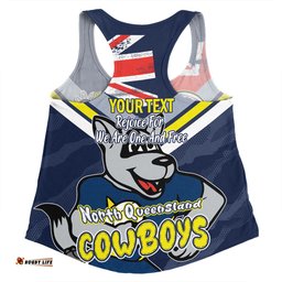 Amazing Aussie North Queensland Cowboys Happy Australia Day We Are One And Free Women Tank Top