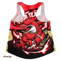Amazing Aussie Redcliffe Dolphins Premiership Series Sports Gear Women Tank Top
