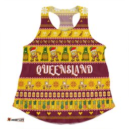 Amazing Aussie Queensland Big Things Christmas Custom The Big Pineapple Women Tank Top