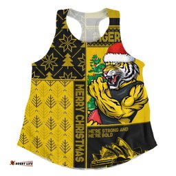 Amazing Aussie Richmond Merry Christmas Knit Style Festive Spirit Women Tank Top
