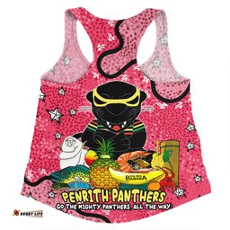 Amazing Aussie Penrith Panthers Custom Australian Big Things (Pink) Women Tank Top