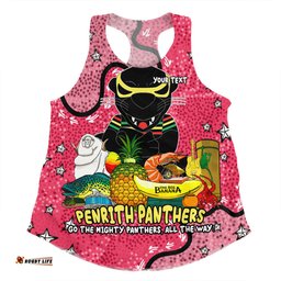 Amazing Aussie Penrith Panthers Custom Australian Big Things (Pink) Women Tank Top